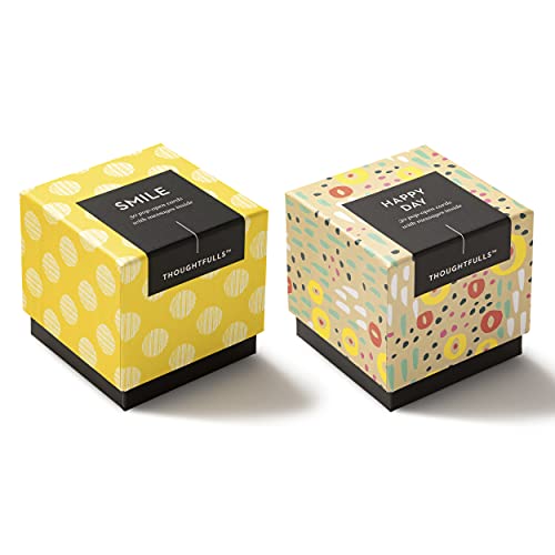 Compendium ThoughtFulls Pop-Open Cards — 2-Pack of Smile, Happy Day — 60 Pop-Open Cards, Each with a Different Message Inside - color: Smile, Happy Day