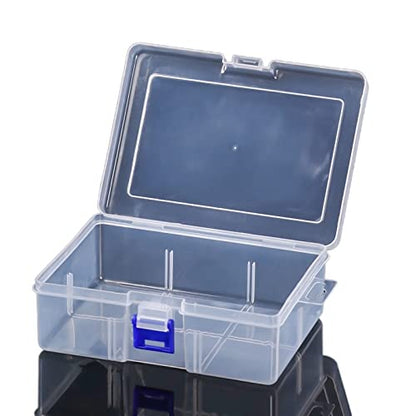 Storage Containers 1pc Transparent Component Screw Storage Box Jewelry Display Practical Tool Box Container Tool Box Screw Sewing Box Boxes