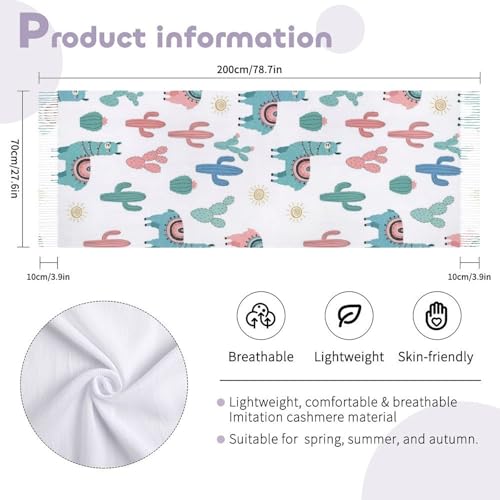 Big Oversized Long Scarves Pashmina Shawl Wrap Women gifts - color: Picture (652)