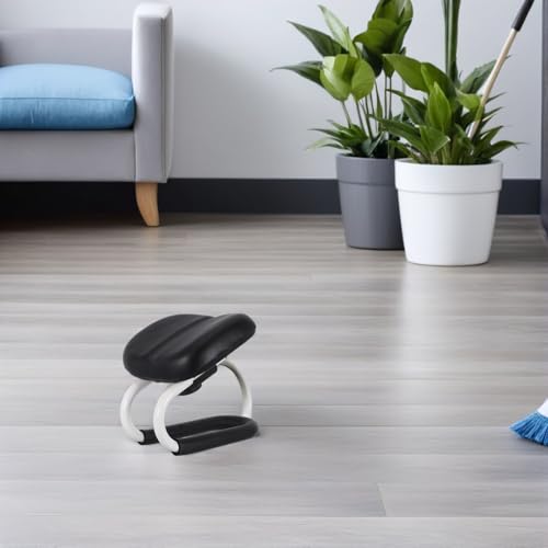 Outanaya Bench Seiza Stool with Adjustable Height and Non-Slip Cover, Padded Prayer Seat and Mindfulness Sitting, Portable Floor Chair and Prayer