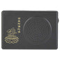 Buddha Machine, Buddhism Supplies Cycle Hall of Amitabha Buddha Dedicated Black Prayer Machine for The Single