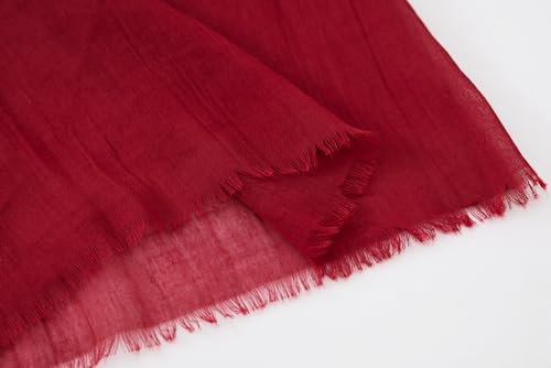 Bellonesc Women Scarf Fashion Lightweight 100% Cotton Scarf Shawls and Wraps