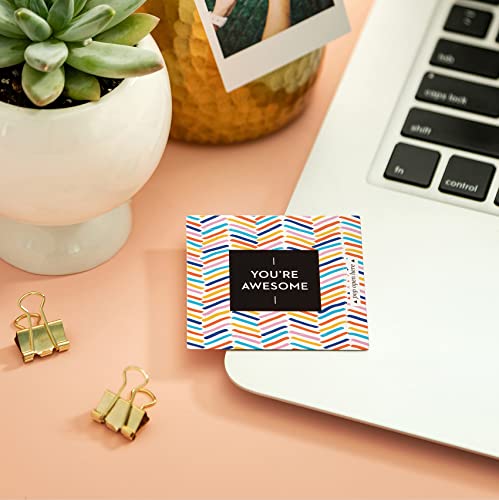 Compendium ThoughtFulls Pop-Open Cards — 3-Pack of Celebrating You, Yay, You!, You’re Awesome — 90 Pop-Open Cards, Each with a Different Message Inside - color: Celebrating You, Yay You, Awesome