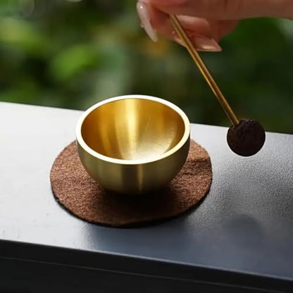 Portable Mini Singing Bowl Set, Meditation Sound Bowl, for Yoga, Meditation & Relaxation, Mindfulness,Chakra Healing, Stress Relief, Self-Regulation