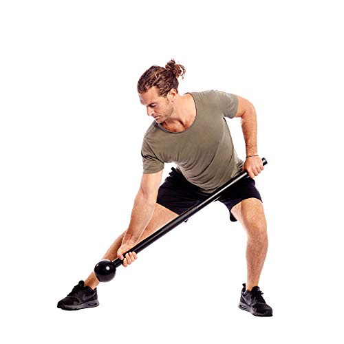 Retrospec Revolve Steel Macebell for Strength Training, Rehabilitation, Stretching, Conditioning and Rotational Training - 5, 7, 10, 15, 20, 30lb Options for Women & Men