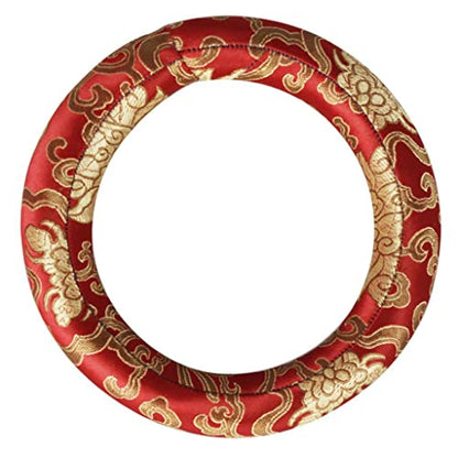 7 Inch Tibetan Meditation Cushion for Home Use, Red