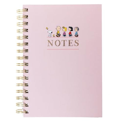 Graphique Peanuts Spiral-Bound Everyday Journal | Hardcover Notebook for Daily Writing | High Quality Paper Stationery for Office or Home | 6.25 x 8.25 Inches with 160 Lined Pages - color: Peanuts