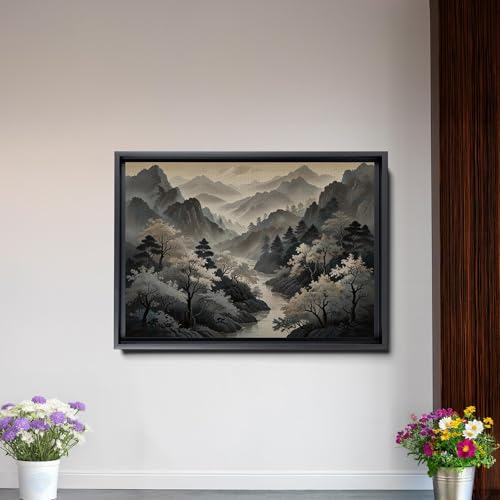 Japanese Wall Art, Minimalist Wall Art, Neutral Abstract Art, Modern Minimalist, Zen Wall Art, Zen Printed Wall Art, Japanese Art Print, Canvas, Decor