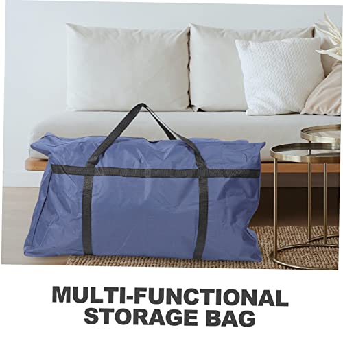 Large Capacity Bag Multi Functional Oxford Cloth Storage Bag for Travel Space Saving Sundries Wrapping Bag Durable Design for Clothing Books and More