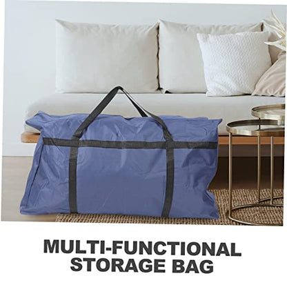Large Capacity Bag Multi Functional Oxford Cloth Storage Bag for Travel Space Saving Sundries Wrapping Bag Durable Design for Clothing Books and More