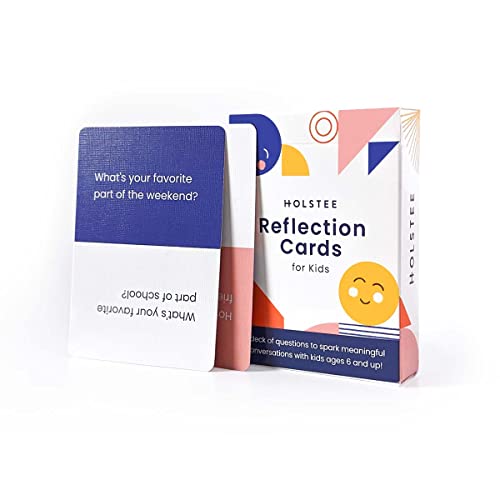 Holstee Family Bundle: Reflection, Kids Reflection & Gratitude Decks | 3-Pack for Meaningful Conversation