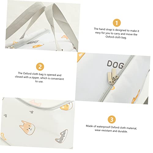 2pcs Large Capacity Oxford Fabric Storage Bags Portable Pouches for Clothes and Blankets Medium Extra Large Home and Travel Organization