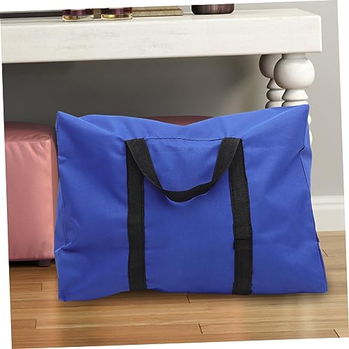 minkissy 2Pcs Heavy Duty Quilt Storage Bags Multi Use Luggage Organizer Durable Oxford Cloth for Moving Travel Home for Blankets Clothes Sundries