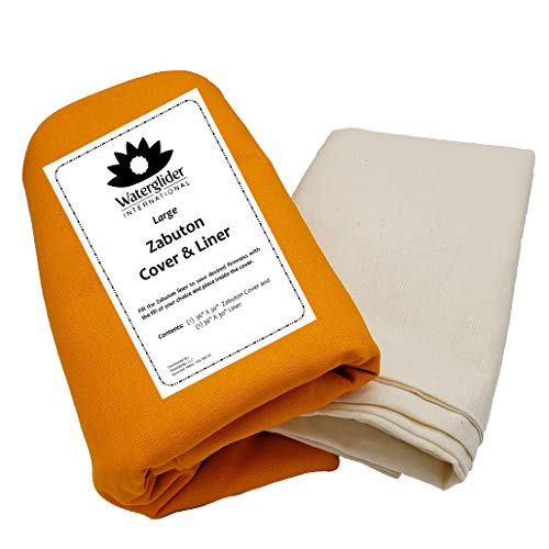 Zabuton Cover and Liner | Cover & Liner Only | 100% Cotton | You Chose Your Own Fill