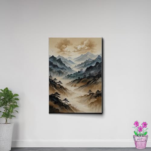 Japanese Wall Art, Minimalist Wall Art, Neutral Abstract Art, Modern Minimalist, Zen Wall Art, Zen Printed Wall Art, Japanese Art Print, Decor Canvas, Print