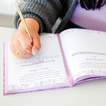 TableTopics Inspiration Prompted Journal for Women with Questions, Quotes, Biographies, & Creative Tasks for Increased Motivation, Improved Mood, Self-Confidence, Wellness, & Personal Development - style: Inspiration