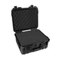 Jack Boss Hard Case, 13.6 x 11.4 x 6 Inch Portable Weather Waterproof Protective Camera Case with Customizable Foam, Fit Use of Drones, Camera, Equipments，Black - color: BLACK, size: 13.6x11.4x6 in