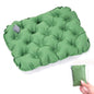 Inflatable Seat Cushion – Portable Lightweight Waterproof Travel & Stadium Seat Pad, Fast Inflate/Deflate Air Cushion for Camping, Hiking, Office, Tailbone Relief - color: Green