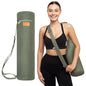 UDANA Canvas Yoga Mat Bag for Women & Men, Full-Zip Carrier with 3 Pockets & Adjustable Strap, Stylish Gym & Pilates Bag – Available in Multiple Sizes