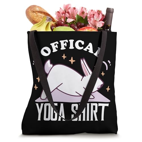 Zen Meditation Bunny Yoga Omm Tote Bag