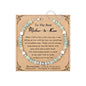 JoycuFF 𝗚𝗶𝗳𝘁𝘀 𝗳𝗼𝗿 𝗪𝗼𝗺𝗲𝗻 𝗠𝗼𝗼𝗻𝘀𝘁𝗼𝗻𝗲 𝗕𝗿𝗮𝗰𝗲𝗹𝗲𝘁 Amazonite Colorful Imperial Jasper Stainless Steel Beads Bracelets, Graduation Christmas Valentines Mothers Day Birthday Gifts - style: Mother In Law Gifts-Amazonite
