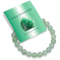 Vinswet 4mm 6mm 8mm Healing Crystal Bracelets for Women Men Natural Stone Beaded Stretch Bracelet Handmade Gemstone Reiki Spiritual Jewelry Gifts - color: Green Aventurine, size: 8mm