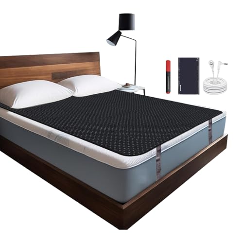 NIULAFR Grounding Mat for Bed, King Size Earth Connected Conductive Grounding Mattress Pad for Better Sleep, Reduce Stress, Improve Health - size: King - 54"x78"