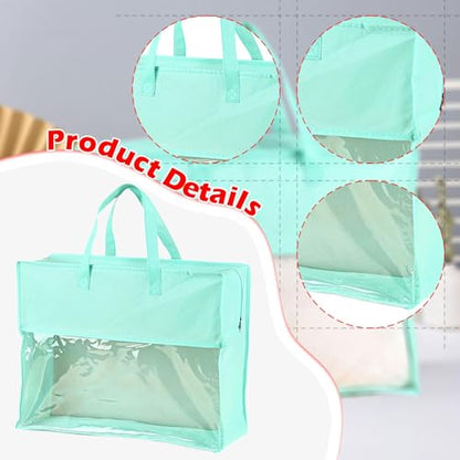 Home Textile Storage Bag, Versatile Wallet Protector, Wallet Storage Organizer for Bed Sheets, 50cmx40cmx11cm - size: 50cmx40cmx11cm