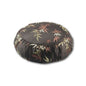 Zafu Meditation Cushion, Brocade Bamboo Night