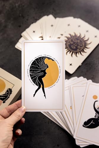 THOUGHT CATALOG Affirmation Deck by Danica GIM, 44 Beautifully Illustrated Cards for Healing and Reflection, Daily Meditation Deck