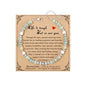 JoycuFF 𝗚𝗶𝗳𝘁𝘀 𝗳𝗼𝗿 𝗪𝗼𝗺𝗲𝗻 𝗠𝗼𝗼𝗻𝘀𝘁𝗼𝗻𝗲 𝗕𝗿𝗮𝗰𝗲𝗹𝗲𝘁 Amazonite Colorful Imperial Jasper Stainless Steel Beads Bracelets, Graduation Christmas Valentines Mothers Day Birthday Gifts - style: Life is tough but so are you...-Amazonite