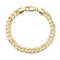 Bracelet for Women 14K Gold Plated Dainty Chain Simple Jewelry - style: Cuban Link Chain
