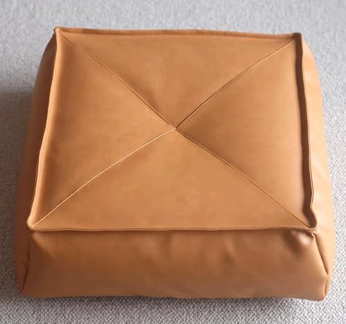 Meditation Cushion - Comfortable Floor Pillow - Meditation Pillow - Large Floor Cushion Seating for Adults - Premium Yoga(Size:45×45×15cm,Color:Wheat Ear Yellow) - color: Wheat Ear Yellow, size: 45×45×15cm