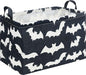 Rectangle Storage Basket with Handles,Collapsible Kids Toys Bin,Books Box,Gift Basket(Bat) - color: Bat