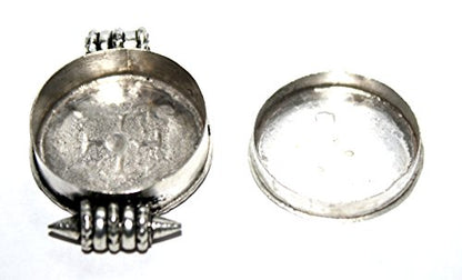 Quartz Dot Prayer Box Pendant Design Based on Yoga Meditation Pendant