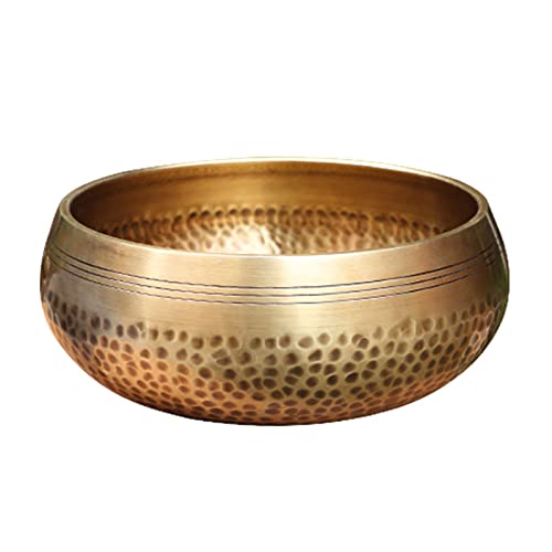 Tibetan Singing Bowl with Wood Stick Cushion Sound Bowl Handcraft Yoga Balancing