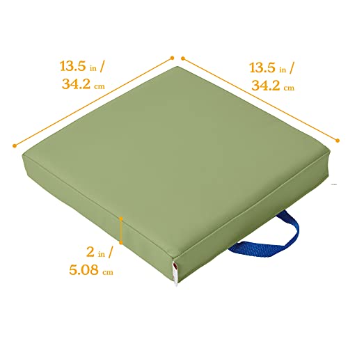ECR4Kids SoftZone Floor Cushions, Square, Flexible Seating, Earthtone, 6-Piece - color: Earthtone
