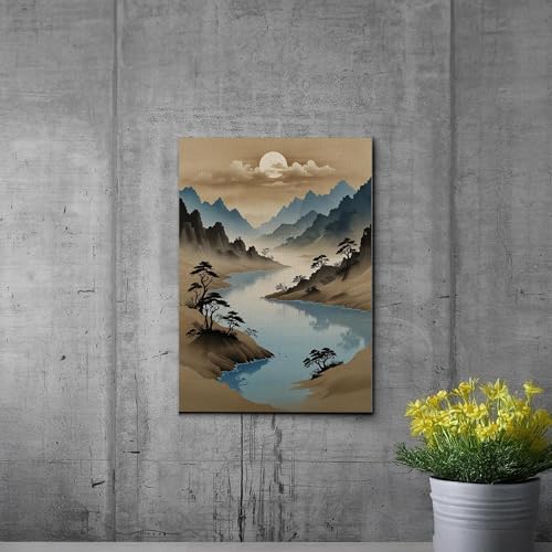 Japanese Wall Art, Minimalist Wall Art, Neutral Abstract Art, Modern Minimalist, Zen Wall Art, Zen Printed Wall Art, Japanese Art Print, Home Decor, Arts