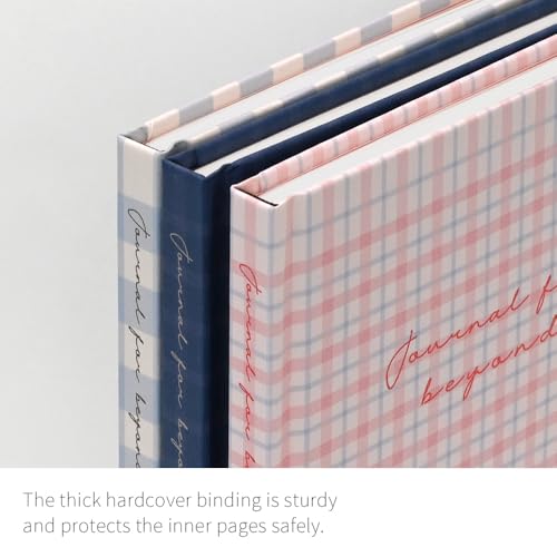 Journal For Beyond Hardcover Lined Notebook, Pink - Hardcover, Academic, Journal, Diary, 112pages