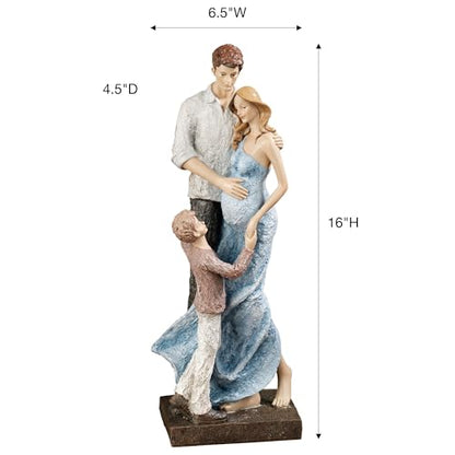 Touch of Class New Addition Family Figurine Powder Blue