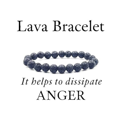 Gifts for Women, Healing Crystal Bracelet for Women, 8 mm Natural Gemstone Beaded Bracelet, Good Luck Bracelet Jewellery Gifts for Birthday, Women's Day, Wedding Anniversary