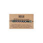 COLORFUL BLING Handmade Healing Chakra Beaded Bracelet with Spiritual Meaningful Card Crystal Natural Stone Strand Bracelet for Women Reiki Yoga Meditation Jewelry Protection Gifts - color: dream