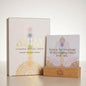 Aura Chakra Affirmations & Ritual Deck: 57 Daily Mindfulness & Meditation Activity Cards | Balance Mind, Body & Spirit | Wellness Self-Care Gift for Women - Stand and Pouch