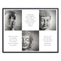 LARGE 11X14 - Positive Inspirational Quotes Buddha Posters - Zen Buddhism Wall Art - Spa Namaste Wall Decor, Yoga Studio, Home Office - Uplifting New Age Buddhist Meditation Spiritual Gifts for Women - size: 11"L x 14"W