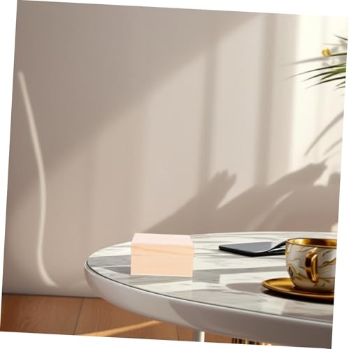 Veemoon Unfinished Wooden Storage Box with Lid Elegant Memory Keepsake Organizer for Home Office Item Storage Multifunctional Wooden Container for Jewelry Trinkets