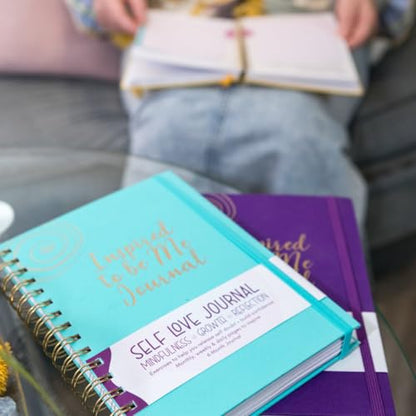 Journals for Women - Inspired to Be Me Journal - Self Care Gifts for Women - Journal Planner with Weekly Intention & Reflection Pages - Gift for Women's Personal Growth & Healing Journey - color: Yellow