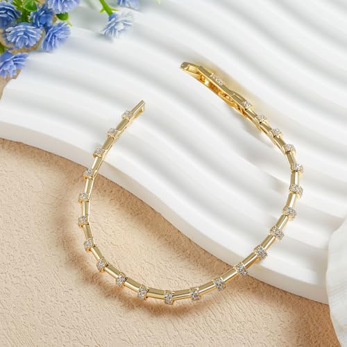 14K Gold Plated Bracelet for Women Men Stackable Wheat Chain | Gold Jewelry | Precious thin bracelet| Suitable for 6.5-7.5 inch