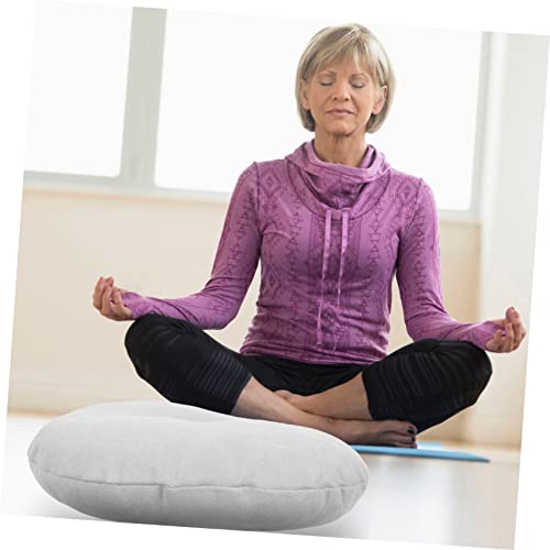 BESPORTBLE Meditation Cushion Durable Zafu Floor Pillow for Comfortable Sitting Small Japanese-Style Cushion for Yoga Mindful Meditation and Relaxation