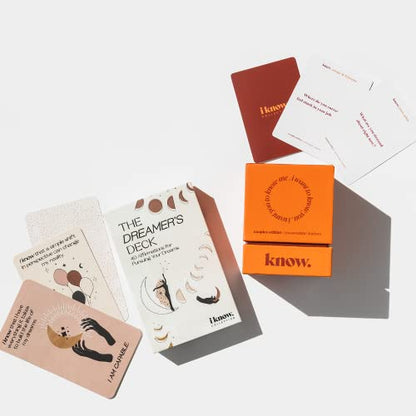 I Know Collection 2 in 1 Set with Positive Affirmations Cards and Card Game for Couples – Date Night Game for Couple with Motivational Cards – Promotes Positive Thinking, Mindfulness
