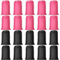 Nuogo 20 Pcs Laundry Bag Washable Travel Laundry Bags with Drawstring Lock Closure Large Heavy Duty for Camping Tent Blankets Dirty Clothes Yarn Fabric Storage, 38 x 24 Inches(Black, Pink) - color: Black, Pink